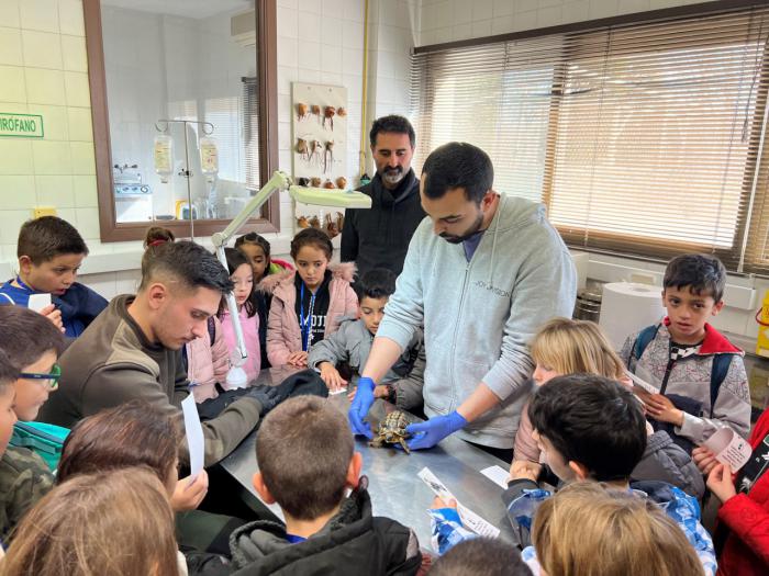 Cerca de 1.300 escolares pasaron por los talleres de Educación Ambiental del Centro de Recuperación de la Fauna Silvestre de durante el curso pasado