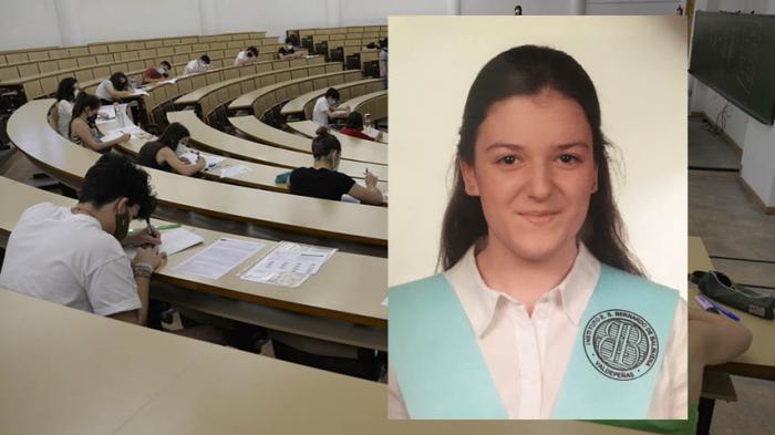 La nota más alta de la EvAU en la UCLM es Alicia Ruiz Romero y se quedará en esta universidad para estudiar Fisioterapia