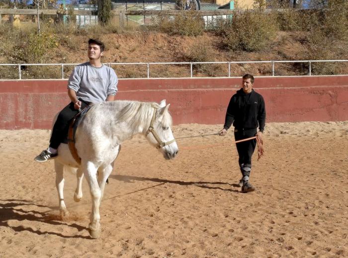 La hípica vuelve a marcar el inicio de las actividades para jóvenes de entre 16 y 18 años del programa ‘Somos Deporte’