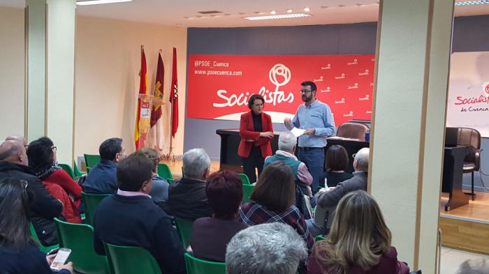 Valerio asegura que serán las propuestas socialistas las que permitirán mantener el sistema público de pensiones