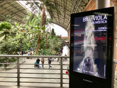 Cuenca y la exposición “Vía Mística” en las principales estaciones de tren de Madrid y Valencia
