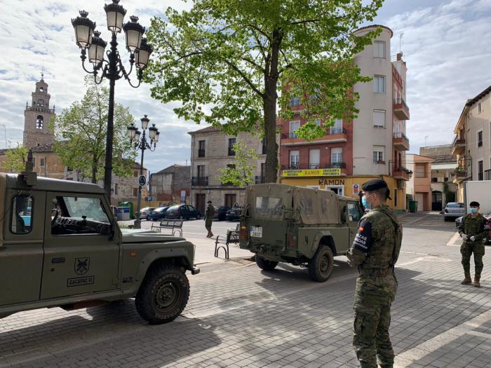 Tarancón recibe hoy a militares de la Brigada Paracaidista para tareas de vigilancia y control