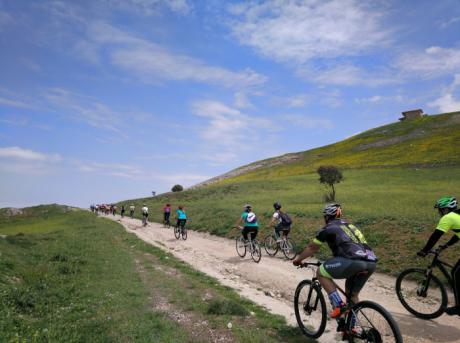 Por el territorio romano en Bicicleta Todo Terreno