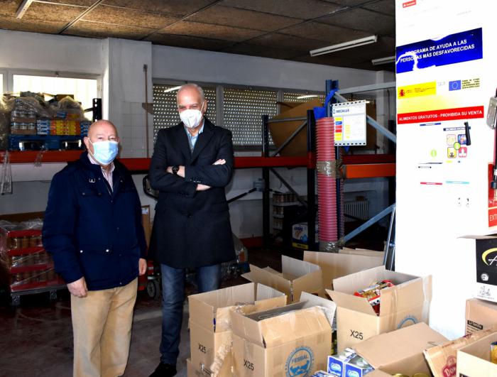 El Programa de Ayuda Alimentaria 2020 ha repartido en Cuenca 241.891 kilos de alimentos, habiéndose beneficiado más de 10.000 personas