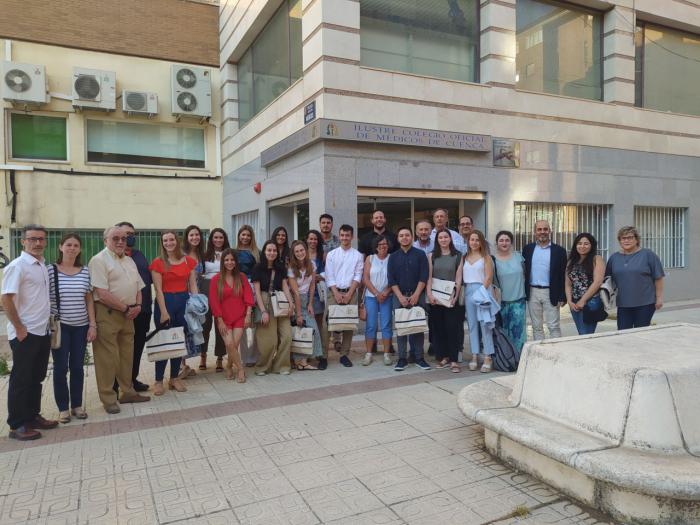 El Colegio de Médicos ha dado la bienvenida a 20 nuevos residentes