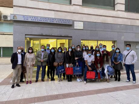 El Colegio de Médicos de Cuenca da la bienvenida a los nuevos residentes