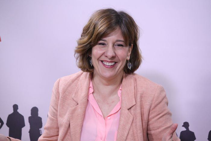 En imagen la portavoz del Grupo socialista, Blanca Fernández