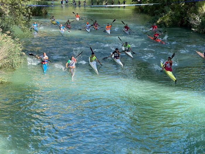 Grandes resultados del Club de Piragüismo Las Grajas en el Trofeo Puente a Puente