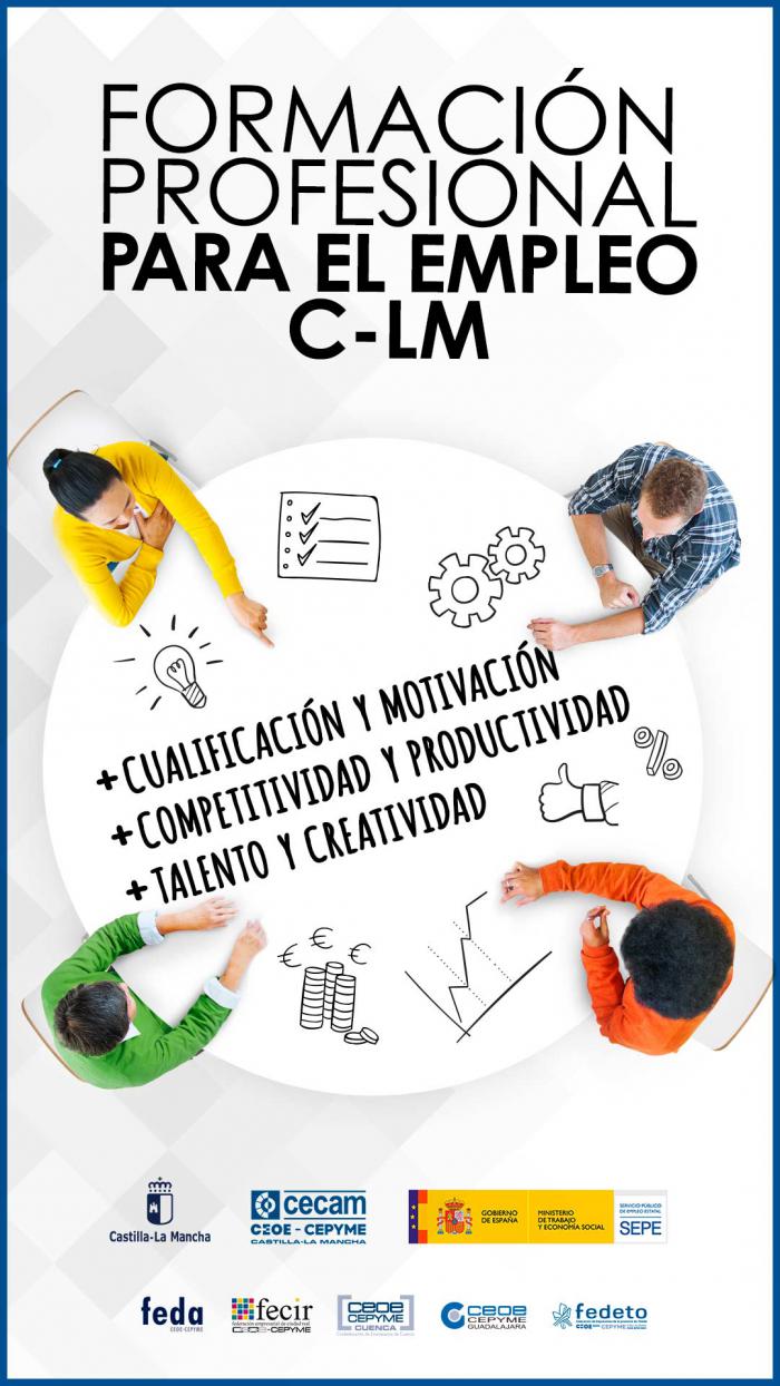 El Servicio de Asesoramiento FPEmpleoCLM de CEOE CEPYME Cuenca trabaja para acreditar las competencias laborales