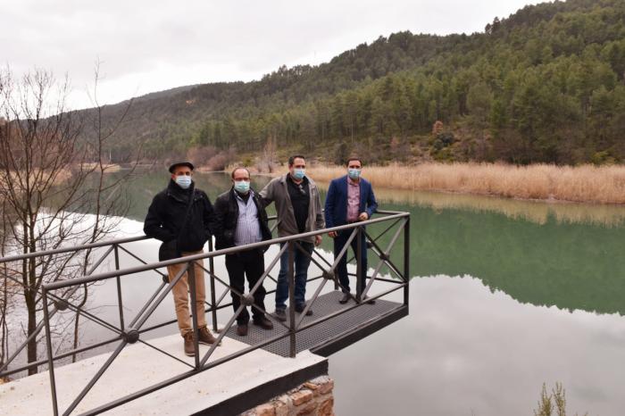 La Diputación colabora con 163.000 euros en la mejora del acceso al embalse Molino de Chincha en Puente de Vadillos