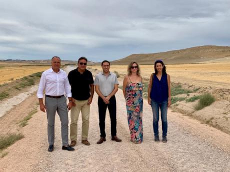 Diputación y Junta recepcionan caminos en Tarancón y Las Pedroñeras