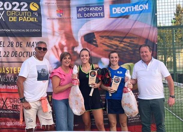 Nerea Doblaré y Meli García en el cuadro femenino, y Matías Pérez y Hugo González en el masculino, vencedores en Tarancón