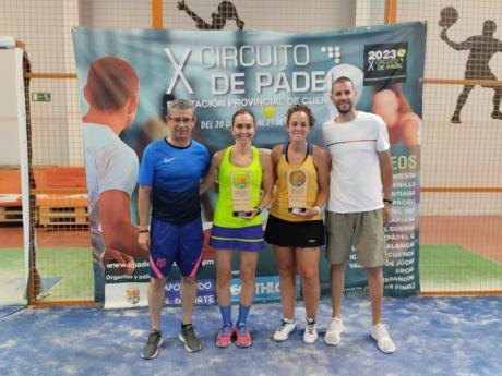 Trini García y Blanca Andreu en el cuadro femenino, y David Cabrera y Guillermo Madrid en masculino, vencen en el Trofeo San Gil Abad de Motilla