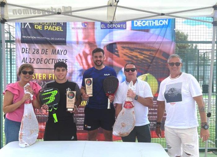 Nerea Doblaré y Meli García en el cuadro femenino, y Matías Pérez y Hugo González en el masculino, vencedores en Tarancón