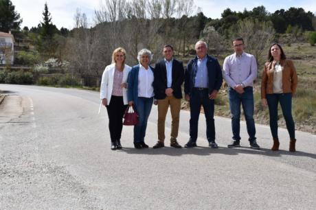 La Diputación ya tiene adjudicada por un millón de euros las obras de mejora de la carretera que une Aliaguilla y la provincia de Valencia