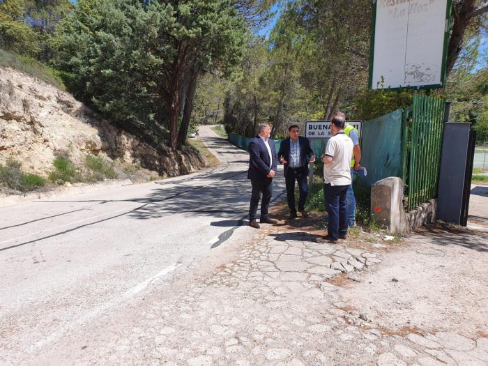 Comienzan las obras de la CUV-9141 entre la Cueva del Fraile y Buenache de la Sierra