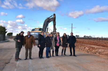 Se invierte 1,8 millones de euros en la CUV-8111 para mejorar la conexión de Villagarcía del Llano con Quintanar del Rey