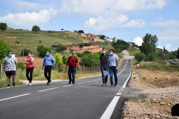 Diputación ha invertido en carreteras un total de 3,7 millones de euros para arreglar más de 55 kilómetros en el último año