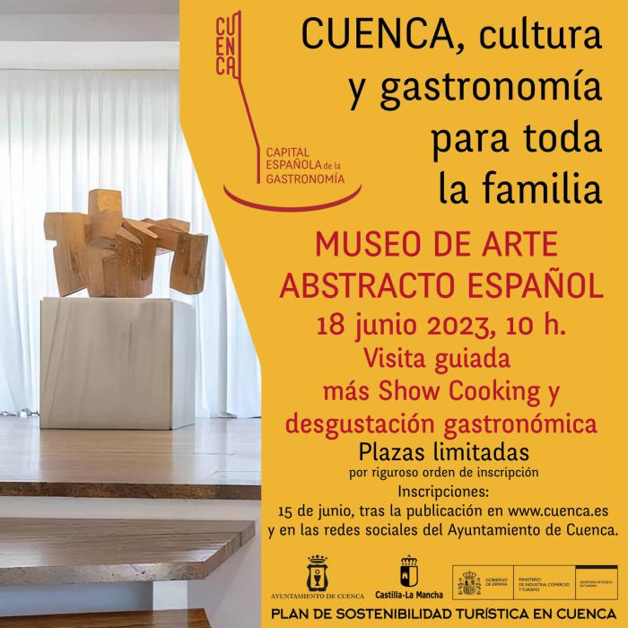 El Museo de Arte Abstracto acoge este domingo la actividad ‘Cuenca, cultura y gastronomía para toda la familia’