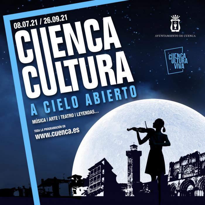 Medio centenar de actuaciones conforman el programa ‘Cuenca Cultura a Cielo Abierto’, que arranca este jueves
