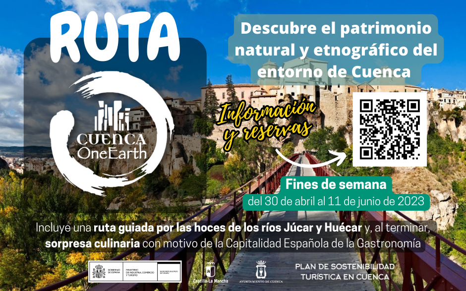 Vuelven las rutas Cuenca OneEarth como alternativa de ocio sostenible, aunando naturaleza, cultura y gastronomía