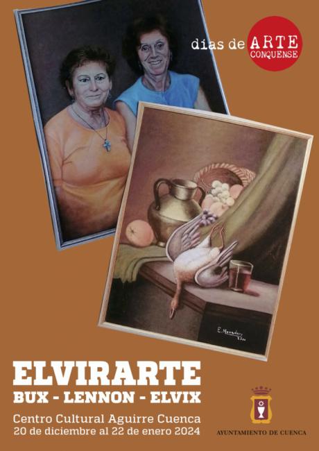 El arte conquense se viste de gala con la exposición 'ELVIRARTE' en el Centro Cultural Aguirre