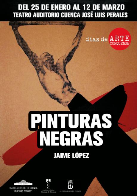 El Auditorio acoge desde hoy la exposición ‘Pinturas negras’, del diseñador Jaime López Molina