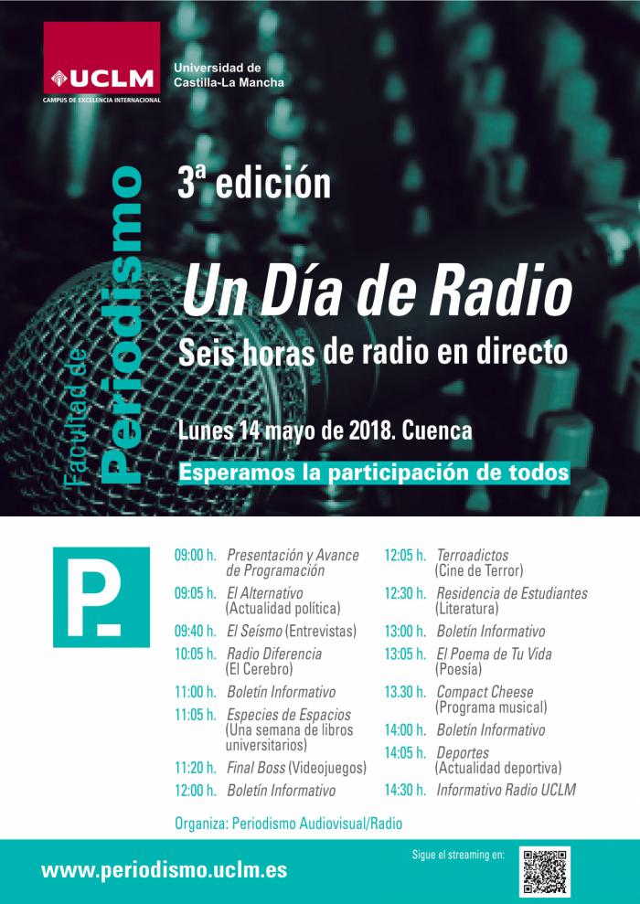 Por tercer año consecutivo, los estudiantes de Periodismo se enfrentan a seis horas de radio en directo para celebrar Un Día de Radio