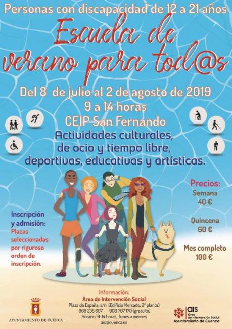 Actividades culturales, educativas y de ocio en la ‘Escuela de Verano para tod@s’ del AIS