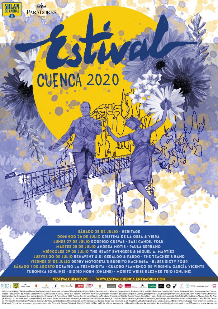 ESTIVAL Cuenca 2020 se celebrará entre el sábado 25 de julio y el sábado 1 de agosto