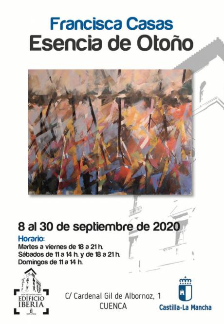 La Sala Iberia acoge la exposición ´Esencia de Otoño´ de la artista Francisca Casas