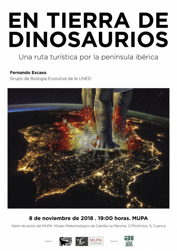 El Museo de Paleontología acoge una conferencia sobre el registro de dinosaurios de la Península Ibérica
