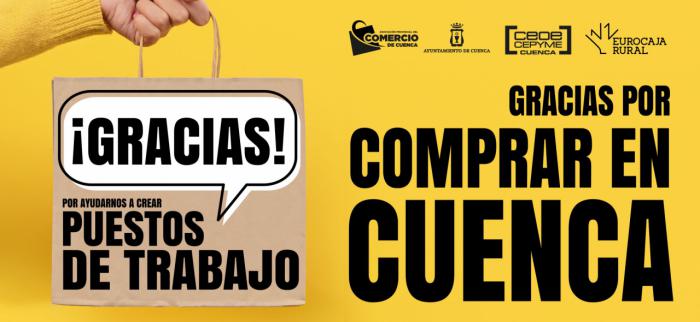 La Asociación de Comercio lanza una campaña de agradecimiento al consumidor por elegir el comercio local