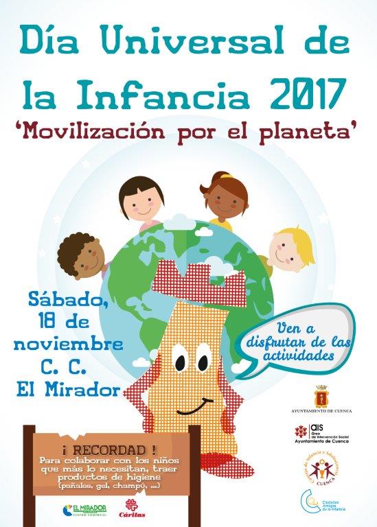 El Día de la Infancia se celebra mañana en El Mirador con actividades para concienciar sobre el cambio climático