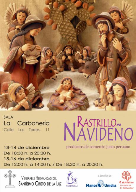 El Cristo de la Luz inaugura este jueves la IV edición de su Rastrillo Navideño en colaboración con Coprodeli
