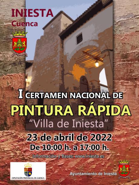 Iniesta organiza el primer Certamen Nacional de Pintura rápida Villa de Iniesta