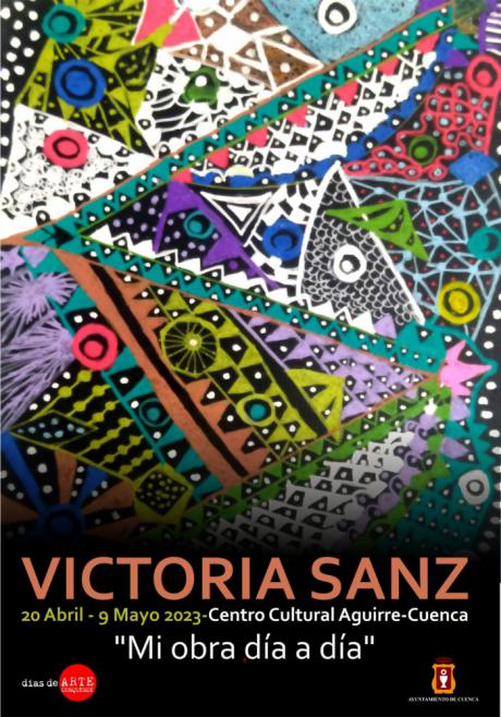 Arranca la exposición de Victoria Sanz 'Mi obra día a día' en el Centro Cultural Aguirre