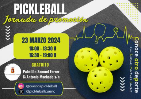 El pabellón Samuel Ferrer acoge el sábado 23 de marzo una jornada de promoción de pickleball, deporte que mezcla bádminton, tenis y pádel