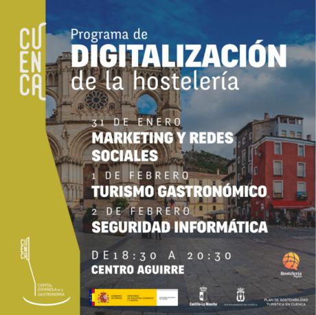 Acercar las herramientas digitales a los profesionales, objetivo de un curso en el marco de la Capital Española de la Gastronomía