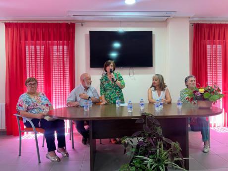 Concluyen las obras de consolidación de la muralla histórica del patio del centro de mayores de Huete