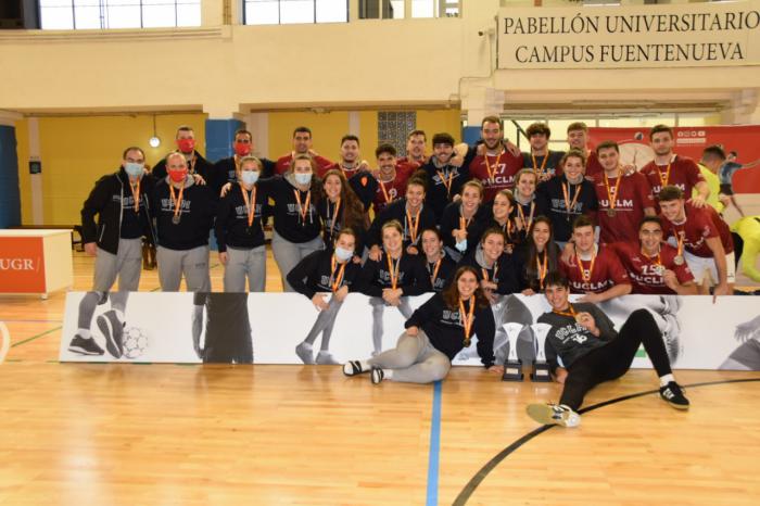 La UCLM logra dos medallas de plata en el Campeonato de España Universitario de balonmano