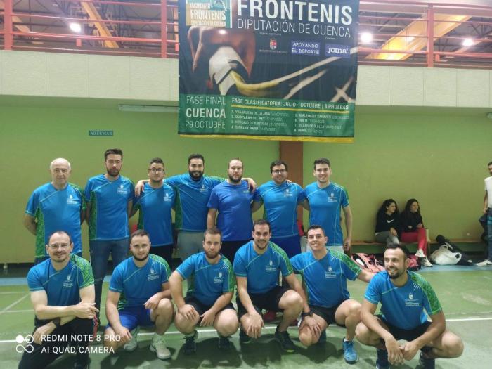 Cristian Martínez y José Andrés Mota, nuevos campeones del Circuito provincial de Frontenis