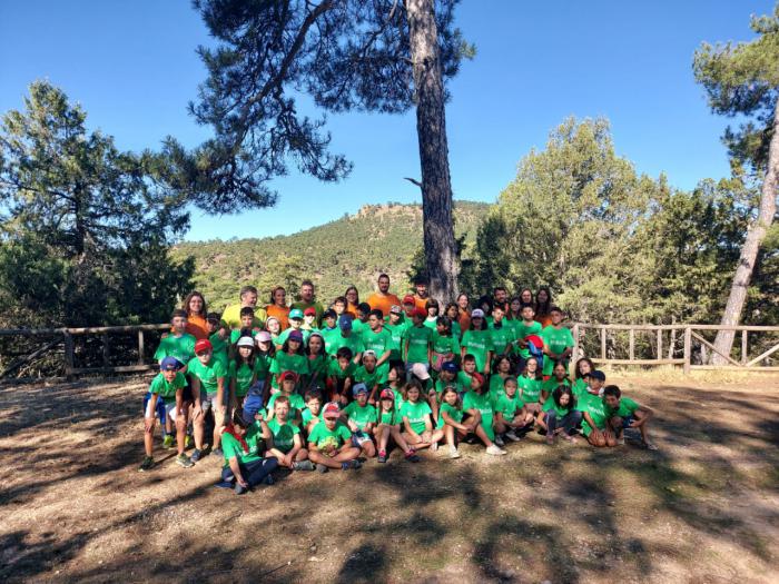 Concluyen los campamentos de verano del Albergue Fuente de las Tablas donde han participado 350 niños de la provincia