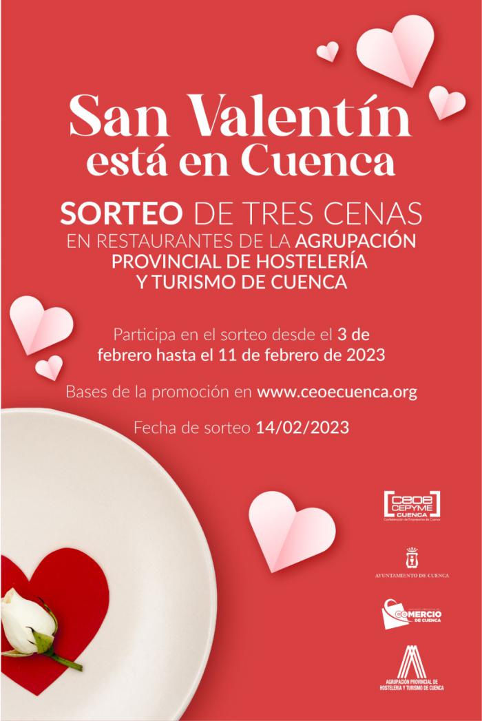 Celebra el amor con un premio especial. Participa en el sorteo de la Asociación de Comercio