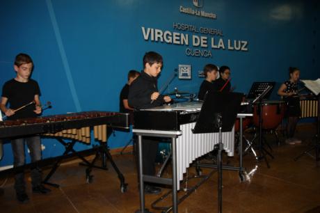 La música regresa al Virgen de la Luz con los alumnos de Percusión del Conservatorio Profesional “Pedro Aranaz”