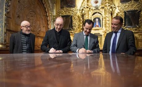 El Cabildo de la Catedral de Cuenca y el Museo de Semana Santa se unen para potenciar la difusión de la Pasión