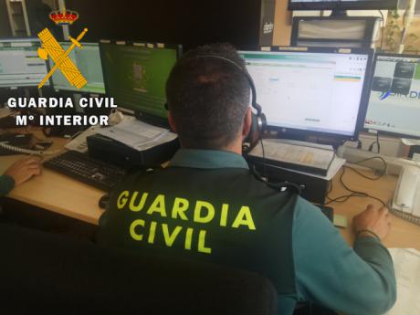 La Guardia Civil ha detenido a una persona por realizar 68 llamadas falsas a teléfonos de emergencias de este Cuerpo
