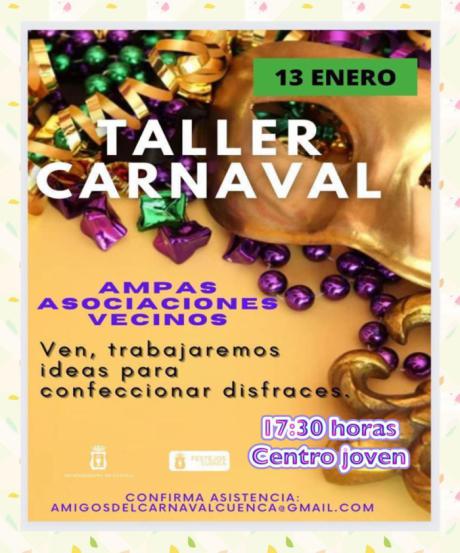 Prepárate para el Desfile de Carnaval 2023 con este taller