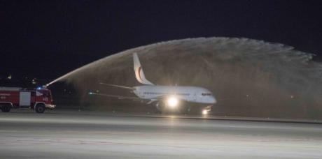 El Aeropuerto de Ciudad Real celebra su apertura al tráfico aéreo con el “bautizo” del primer avión de su nueva etapa