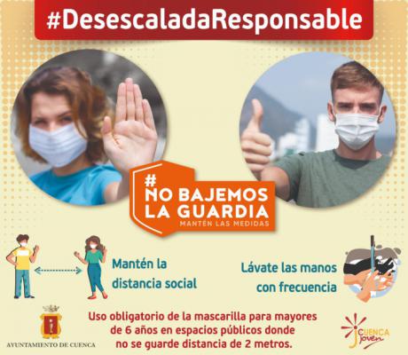 La Concejalía de Juventud pone en marcha una campaña para concienciar a los jóvenes sobre el uso de la mascarilla